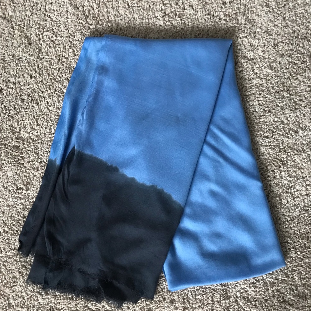Hand Dipped Two-tone Scarf